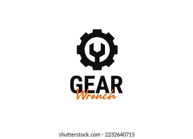 Flaches Fanggerät mit französischem Logo, Vektorgrafik