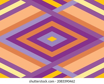 Flat geometric abstract shapes background