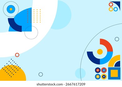 Plano Geométrico Abstrato Design moderno minimalista para cartaz, banner e folheto