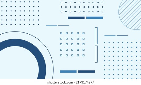Flat geometric background for banner, poster, print etc