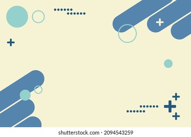 Flat geometric background. Vector illustrations