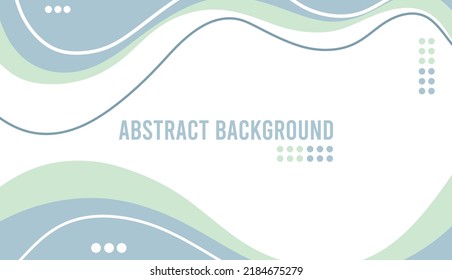 Flacher, geometrischer Hintergrund mit weißer und blauer Farbe, perfekt für Büro, Banner, Landungsseite, Hintergrund, Tapete und vieles mehr