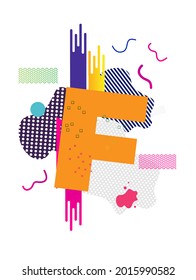 Diseño de cubiertas geométricas planas. Moderismo colorido. Composición de formas simple. Patrones futuristas