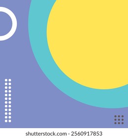 Flat geometric covers design. Colorful modernism. Simple shapes composition. Futuristic patterns. Eps10 layered vector. product promotion background on social media