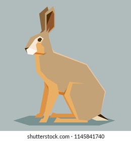 Flat geometric Hare