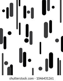 Flat geometric pattern minimal background