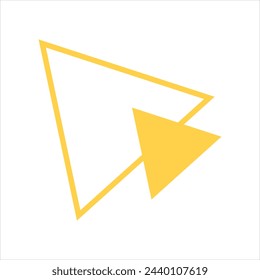 Flat geometric shape landscape
wallpaper vector element