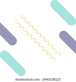 Flat geometric shape landscape
wallpaper vector background template