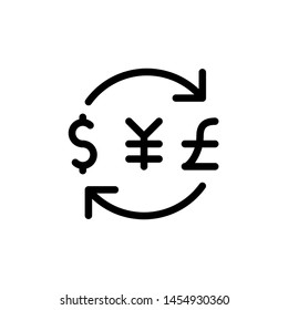 flat glyph currency icon symbol sign, logo template, vector, eps 10