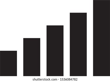 flat glyph signal data mobile single icon symbol sign, logo template, vector,