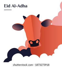 Flat Goat for the moment of Eid Al-Adha