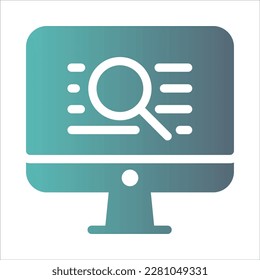 Flat Gradient Icon Logo Ilustration Vektor Isolate, Networking and Technology Icon - Set.Suitable for web Design,Logo,App
