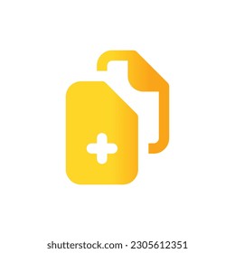 Flat Gradient Icon Logo Ilustration Vektor Isolate, Networking and Technology Icon - Set.Suitable for web Design,Logo,App