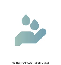 Ilustración del logotipo del icono de gradiente plano Vektor Isolate,Icono del hospital y de la salud - Set.Adecuado para el diseño web, logotipo,aplicación