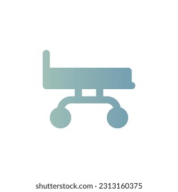 Flat Gradient Icon Logo Ilustration Vektor Isolate,hospital and health Icon - Set.Suitable for web Design,Logo,App