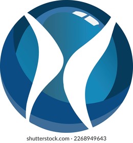 Logo de la Compañía de diseño gráfico plano