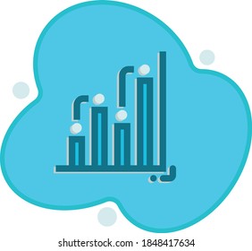 Flat graphic icon for any purpose mobile app presentation website
