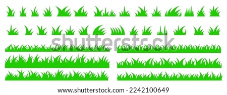 Similar – Image, Stock Photo Clumps of grass and dry cracked earth