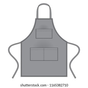 Download View Apron With Leather Parts Mockup Front View Pictures ...