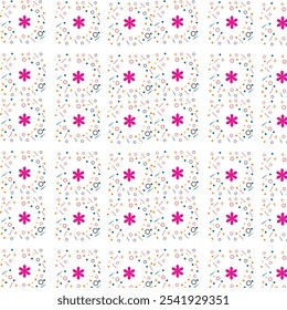 Flat green geometric shapes background