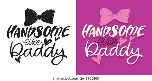 Flat hand drawn doodle lettering quote about little baby. Lettering for t-shirt design, mug print, bag print, clothes fashion. 100% hand drawn vector image. Baby shower.