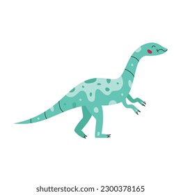 Ilustración vectorial de plateosaurio