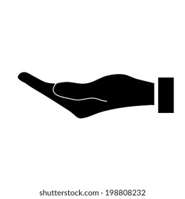 flat of the hand icon