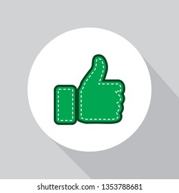 flat hand like icon