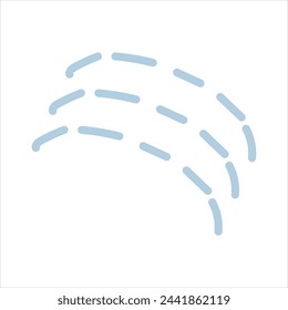 Flat handrawn minimal cute vector element