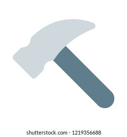 Flat head hammer