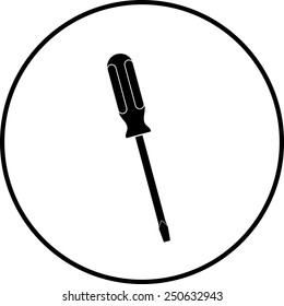 Flachkopfschraubensymbol