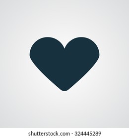 Flat Heart icon