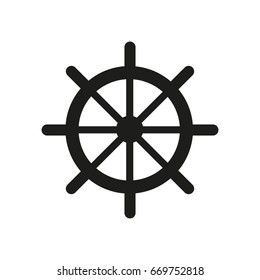 Flat helm icon