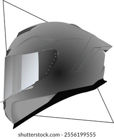 Flat helm vector design illustration