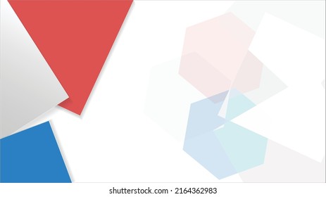 Flat hi tech business luxury premium background vector, paper art design.