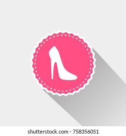 flat High Heel Shoe icon
