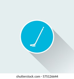 flat hockey icon