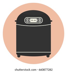 Flat home bread maker machine, kitchen appliance, automatic bakery equipment