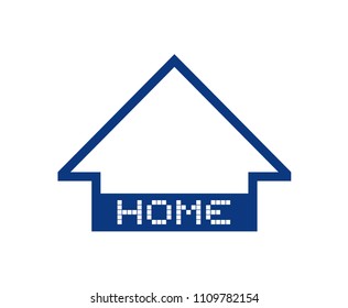flat home icon