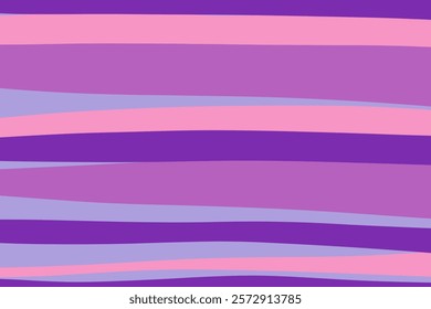 flat horizontal straight lines full color with brush stroke texture