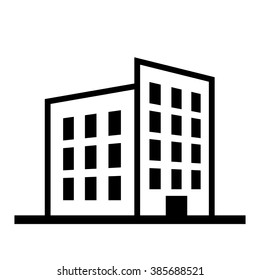 Flat house icon. Home vector image to be used in web applications, mobile applications and print media.