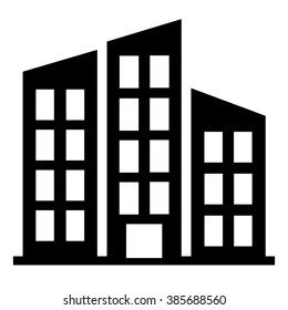 Flat house icon. Home vector image to be used in web applications, mobile applications and print media.