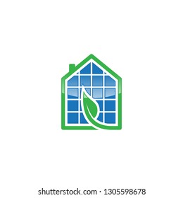 Flat house save energy power and natural electricity solar battery. Recycling energy technology for earth green environmental conservation. Vector illustration EPS.8 EPS.10