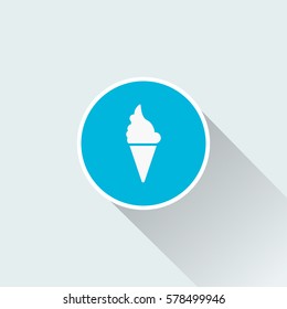 flat icecream icon