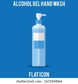 flat icon alcohol gel, alcohol hand gel, hand wash, Hygienic Gel for Hands Properly. Cleaning Hands with Antiseptic Product. Prevention against Virus, Germs and Infection.
