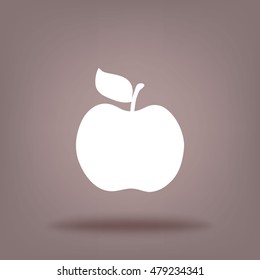 Flat Icon Apple.