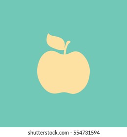 Flat Icon Apple.