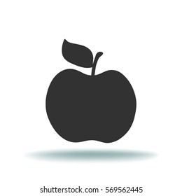 Flat Icon Apple.