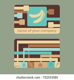 Flat icon. Bananas.
