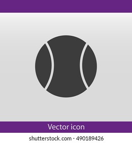 flat icon basketball sign